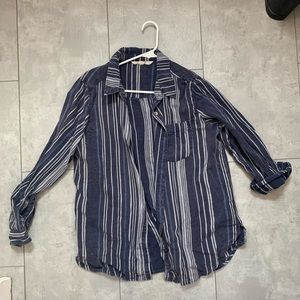 Vanilla star button down womens shirt
